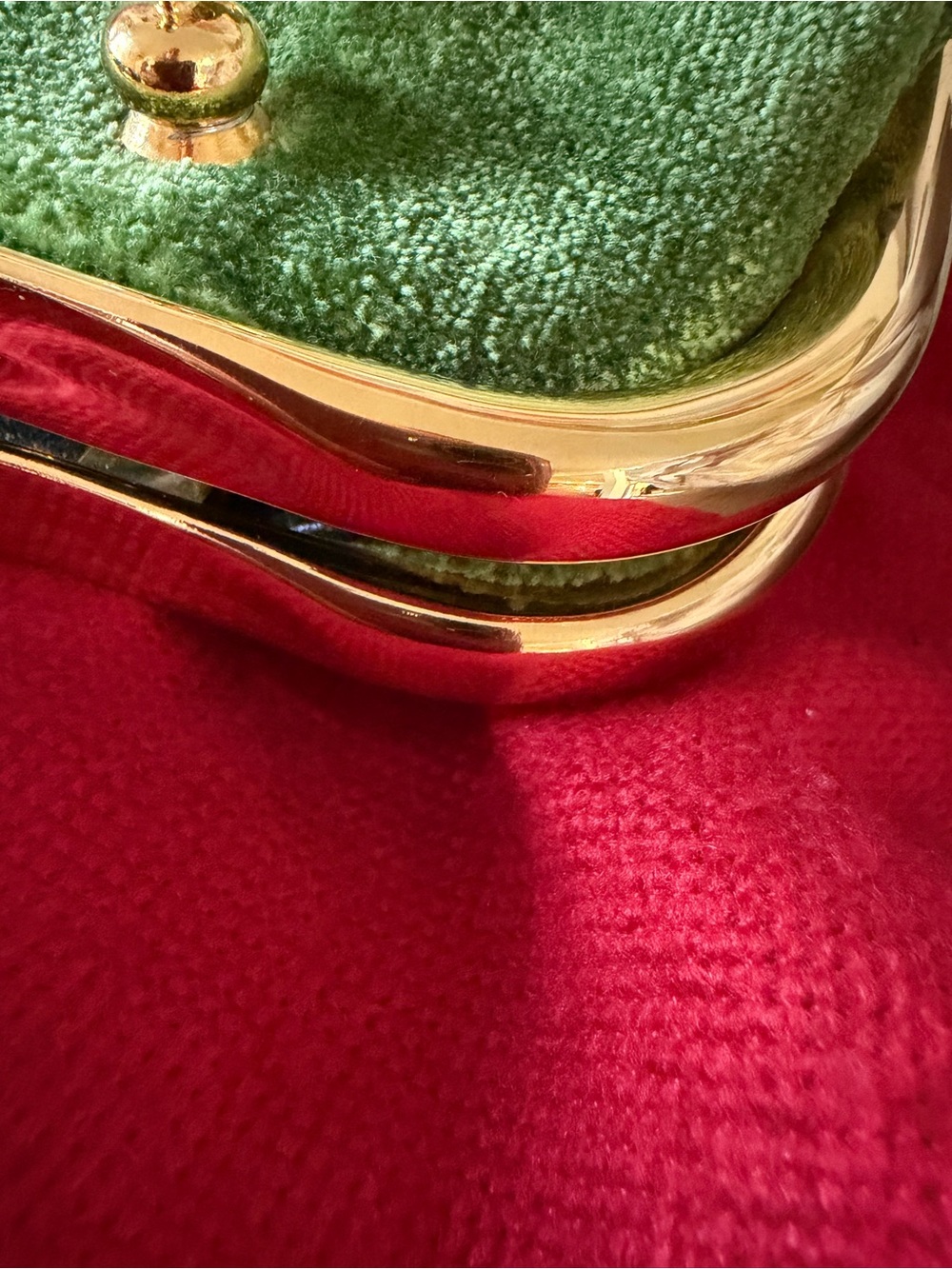 Roberta di Camerina Vintage Velvet & Leather Bag - Picture 12 of 13